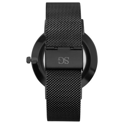 Imagem de Relógio Minimalista Masculino Preto Saint Germain Houston Full Black 40mm
