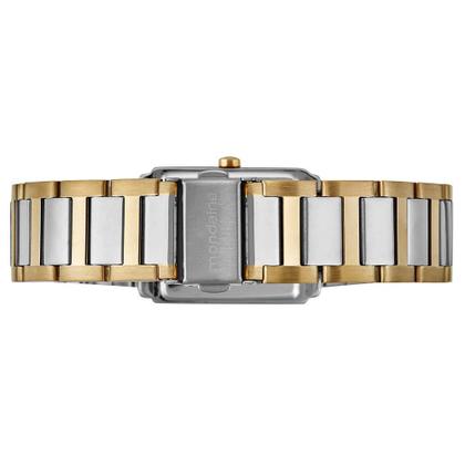 Relógio Mondaine Fem. 32520LPMVBE3, Prata/Dourado, 27x29mm Imagem de Relógio Mondaine Fem. 32520LPMVBE3, Prata/Dourado, 27x29mm