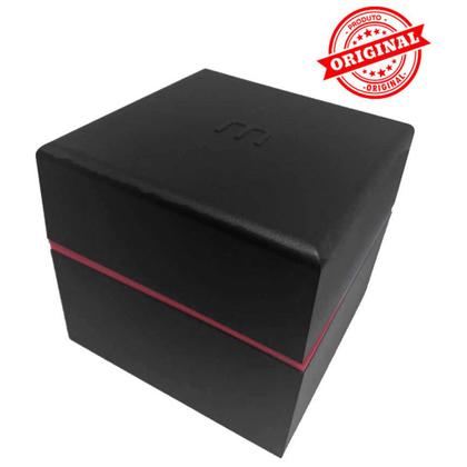 Imagem de Relógio MONDAINE feminino analógico preto rosê 32670LPMVPE3