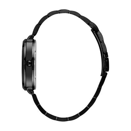 Imagem de Relógio MONDAINE feminino analógico preto rosê 32670LPMVPE3