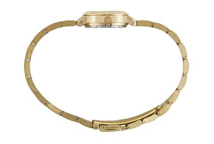 Imagem de Relogio Mondaine Feminino dourado banhado folheado pequeno mini social classico luxo a prova dagua 32690LPMVDE1