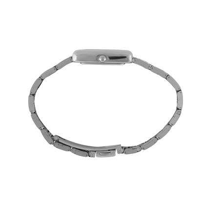 Imagem de Relogio Mondaine Feminino pequeno prata quadrado pulseira de couro e aço kit troca pulseira com numeros 32821L0MKNE2