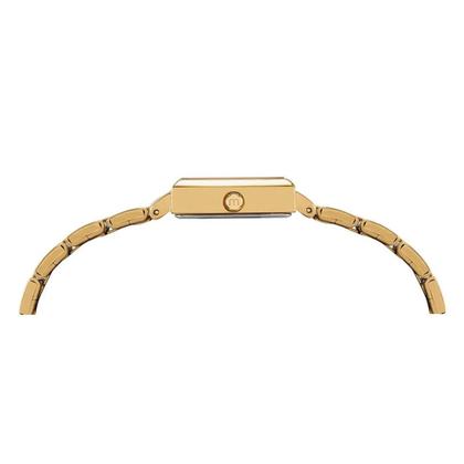 Imagem de Relógio MONDAINE feminino quadrado dourado 32378LPMVDE1
