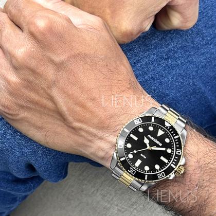 Imagem de Relógio Mondaine Pulso Masculino Bicolor Analógico Original