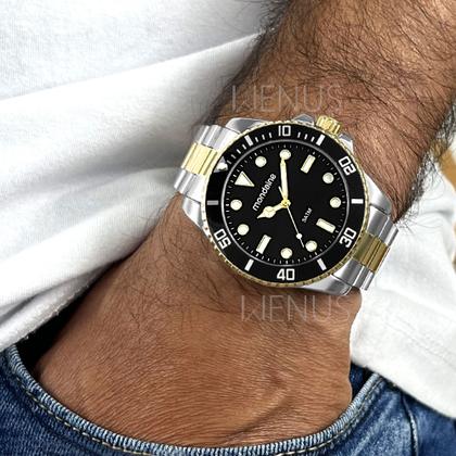 Imagem de Relógio Mondaine Pulso Masculino Bicolor Analógico Original
