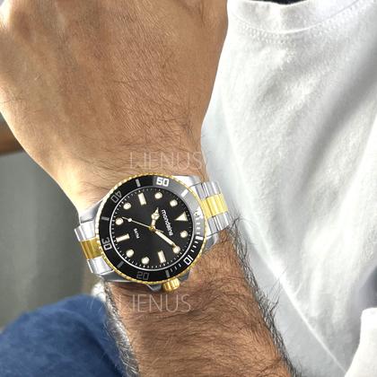 Imagem de Relógio Mondaine Pulso Masculino Bicolor Analógico Original