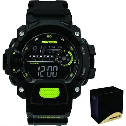 Imagem de Relógio Mormaii Masculino Acqua Action Anadigi Preto MO1132AG/8V