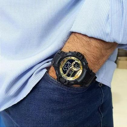 Imagem de Relógio Mormaii Masculino Action Preto - MO1134AC/8D