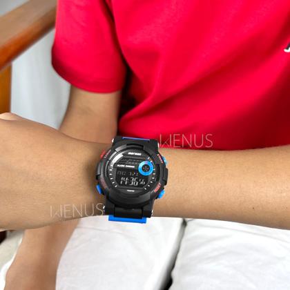 Imagem de Relógio Mormaii Original Para Criança Infantil Digital De Pulso Masculino A Prova Dágua 100M