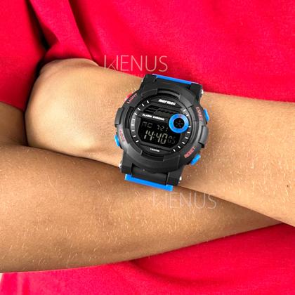 Imagem de Relógio Mormaii Original Para Criança Infantil Digital De Pulso Masculino A Prova Dágua 100M