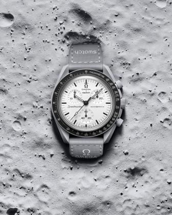 Relógio Omega x Swatch Moonwatch 1965 SO33M106 - Relógio Masculino