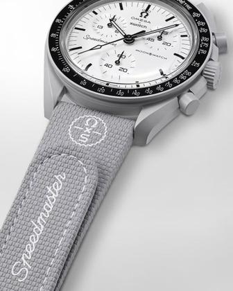 Relógio Omega x Swatch Moonwatch 1965 SO33M106 - Relógio Masculino