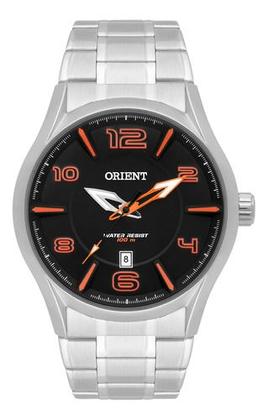 Imagem de Relogio orient analogico preto metal prata mbss1318 p0sx
