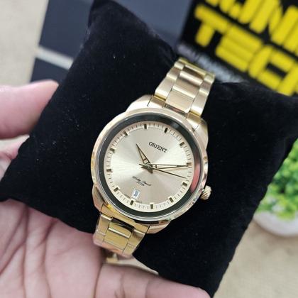 Imagem de Relógio orient eternal feminino clássico dourado fgss1222c1kx