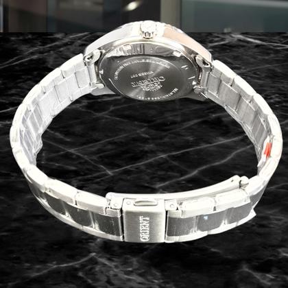 Imagem de Relógio Orient Feminino Mecânico Automático 3 Estrelas Redondo Prova Dágua 5 ATM Casual NH6SS007 S1SX