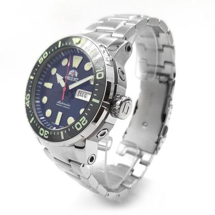 Imagem de Relógio ORIENT KIT masculino automático azul F49SS014 D1SX
