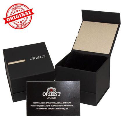 Imagem de Relógio ORIENT masculino analógico prata preto MBSS1359 P2SX