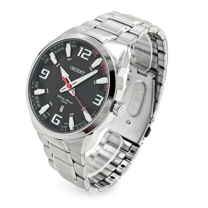 Imagem de Relógio ORIENT masculino analógico prata preto MBSS1359 P2SX