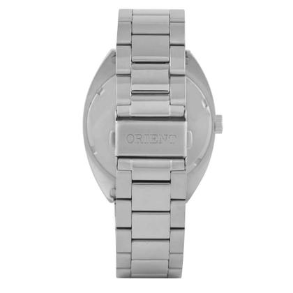 Imagem de Relógio Orient Masculino Automático 3 Estrelas F49ss032 D1sx Cor Da Correia Prata Cor Do Bisel Prata Cor Do Fundo Preto