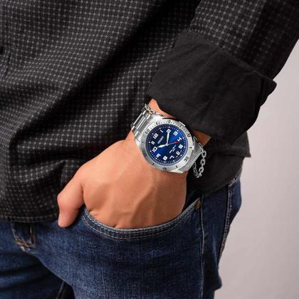 Imagem de Relógio Orient Masculino Prata MBSS1155A D2SX