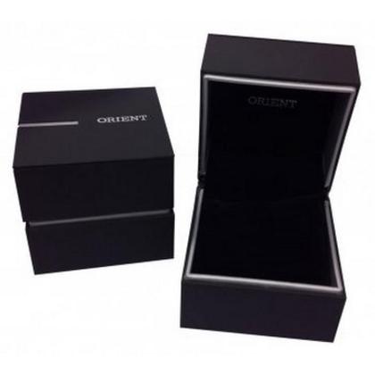 Imagem de Relógio Orient Mbsss007 P1sx Slim Safira Aço Fino Preto