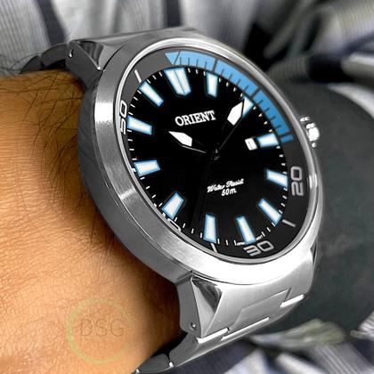 Imagem de Relógio Orient Original De Pulso Masculino Analógico Clássico Resistente à Água Em 5ATM