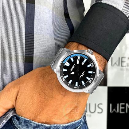 Imagem de Relógio Orient Original De Pulso Masculino Analógico Clássico Resistente à Água Em 5ATM