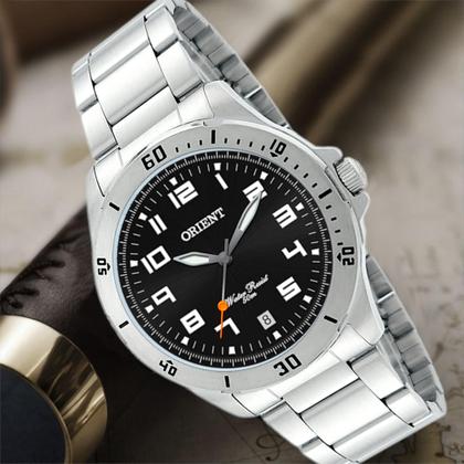 Imagem de Relógio Orient Original De Pulso Masculino Esportivo Clássico A Prova Da Água em 5ATM