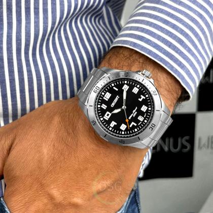 Imagem de Relógio Orient Original De Pulso Masculino Esportivo Clássico A Prova Da Água em 5ATM