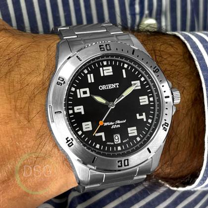 Imagem de Relógio Orient Original De Pulso Masculino Esportivo Clássico A Prova Da Água em 5ATM