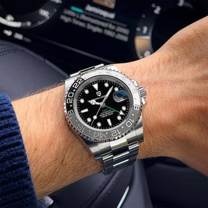 Imagem de Relógio Pagani Design GMT PD-1662 automático de 40 mm para homens