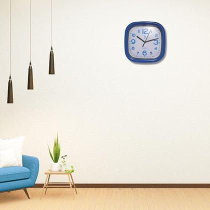 Imagem de Relógio Parede Cozinha Sala Escritório Moderno Quartz Azul - YN Clock