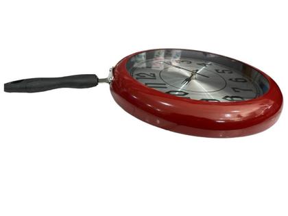 Imagem de Relógio Parede Decorativo Frigideira Grande Visor de Vidro
