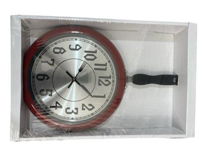 Imagem de Relógio Parede Decorativo Frigideira Grande Visor de Vidro
