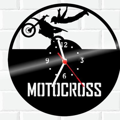 Imagem de Relógio Parede Vinil LP ou MDF Moto Motoqueiro 4