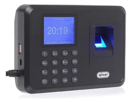 Imagem de Relógio Ponto Biométrico Impressão Digital Eletrônico Knup KP-1028