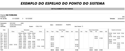 Imagem de Relogio Ponto Eletronico Cracha Control Id Biometrico Mte