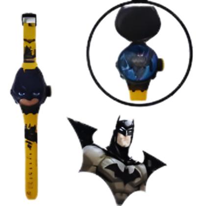 Imagem de Relógio Projetor Batman Aventura no Pulso com 6 Imagens menino masculino