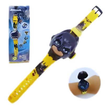 Imagem de Relógio Projetor Batman Aventura no Pulso com 6 Imagens menino masculino