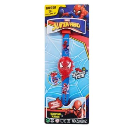 Imagem de Relógio Projetor Infantil Inspirado no Homem_Aranha_Ver