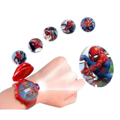Imagem de Relógio Projetor Infantil Inspirado no Homem_Aranha_Ver