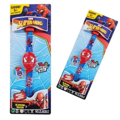 Imagem de Relógio Projetor Infantil Inspirado no Homem_Aranha_Ver