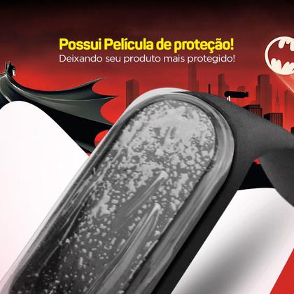 Imagem de relogio prova dagua batman digital bracelete infantil heroi preto presente menino original silicone adolescente