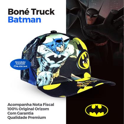 Imagem de relogio prova dagua digital infantil + oculos + colar + bone combo preto criança data menino adolescente presente batman