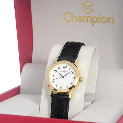Imagem de Relogio Pulso Feminino Champion Pequeno Prova Dagua + Brinco