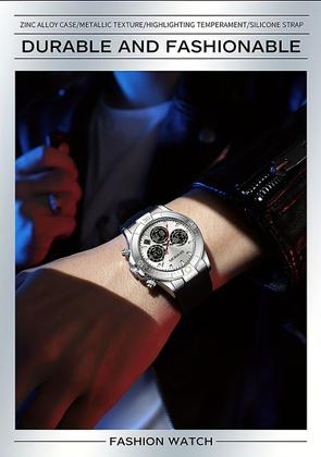 Imagem de Relógio, resistente à água 30m, cronómetro e despertador