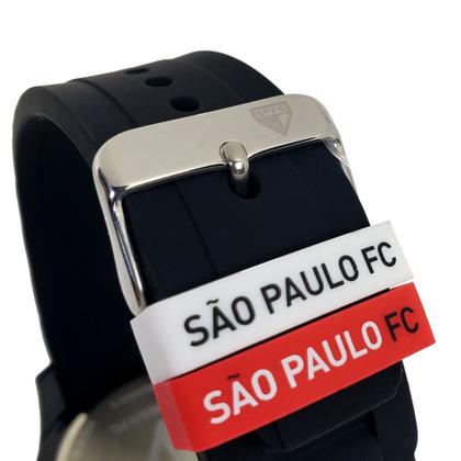 Imagem de Relógio São Paulo FC Oficial Masculino Preto SPFC-004-5