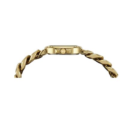 Imagem de Relogio Seculus feminino dourado quadrado pulseira elos 7111LPSVDB1