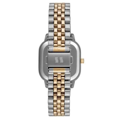 Imagem de Relógio Seculus Feminino Quadrado Bicolor - 44284LPSVBS2