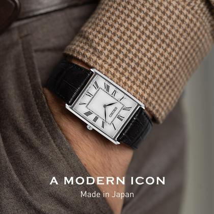 Relógio Seiko SWR049 Essentials Masculino - Mostrador Branco e